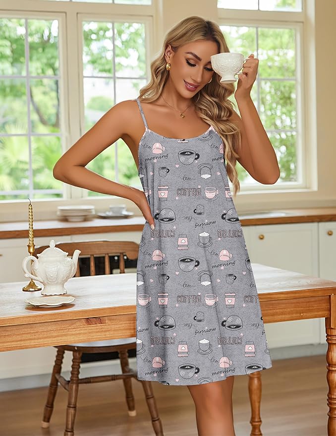 Coffee/Star Print