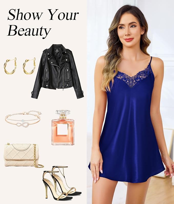 Black & Dark Blue
