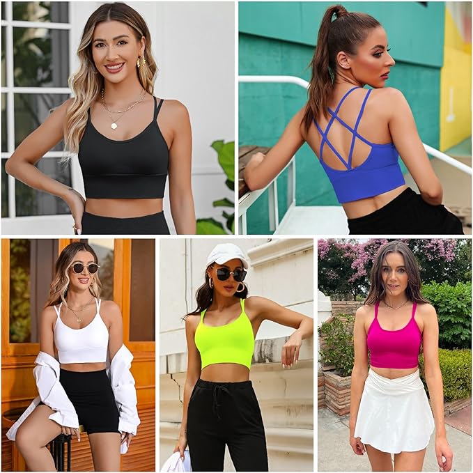 5 Pack-black+white+royal Blue+hot Pink+neon