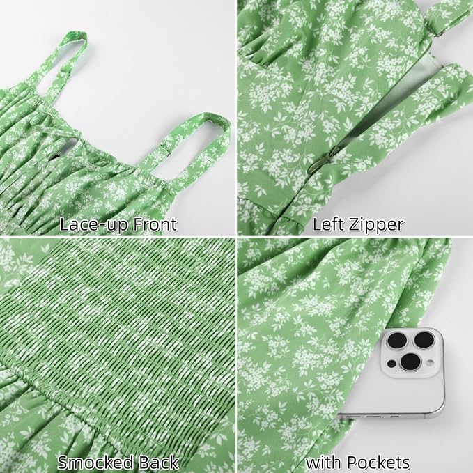 Green White Bloom