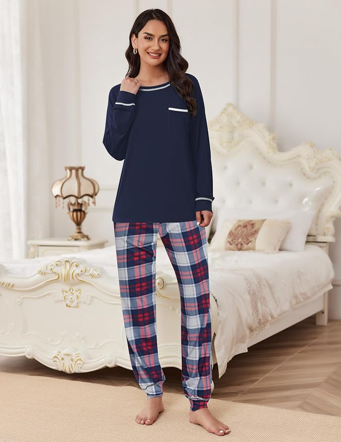 Navy Plaid