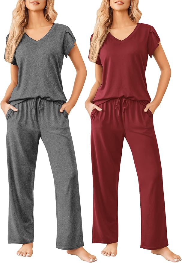 Gray/Wine Red
