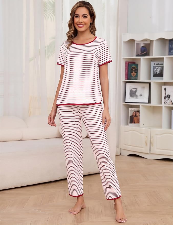 Red Wide Stripes