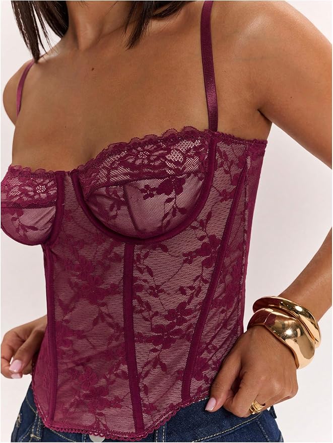 Burgundy Cami