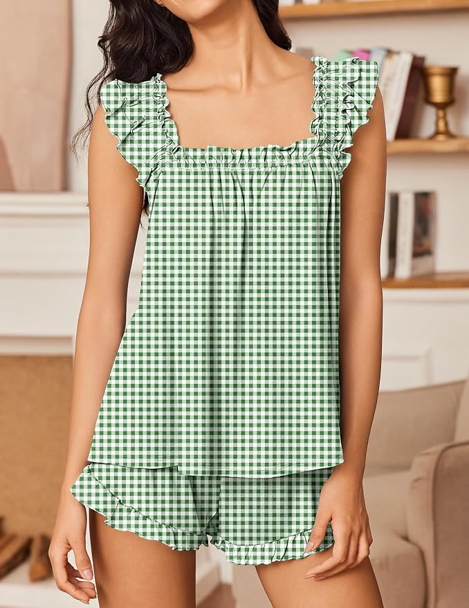 Gingham Green