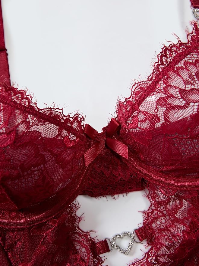 Sheer Wine Red