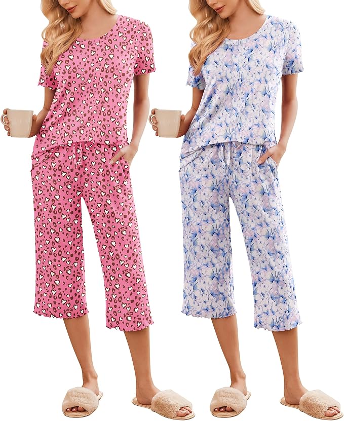 Pink Leopard/Butterfly Print