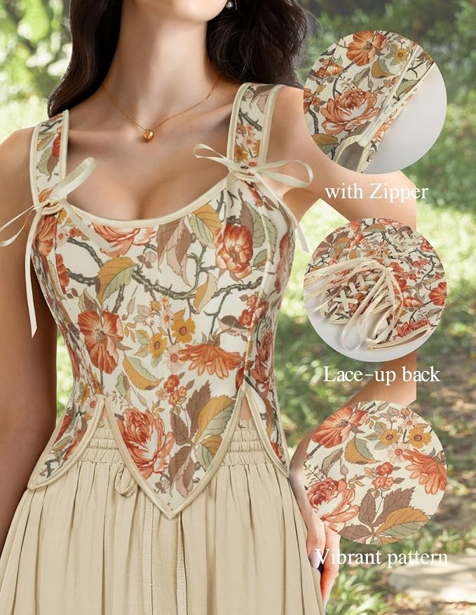 Orange Floral