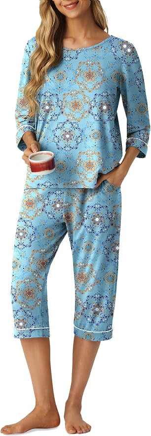 Fp-blue Mandala Print