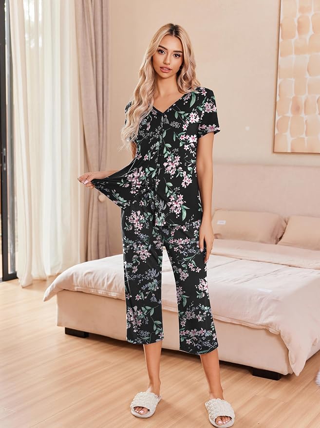 Black Floral