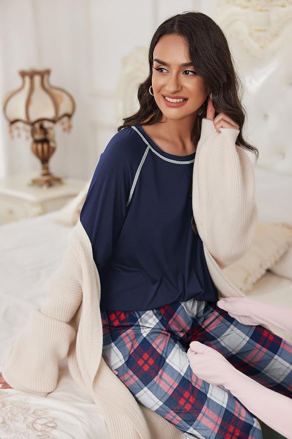 Navy Plaid
