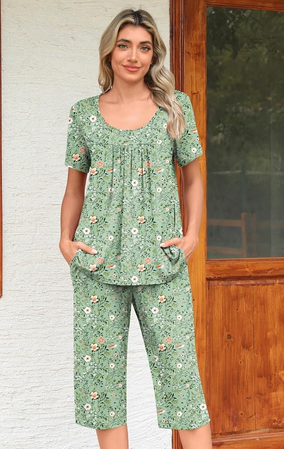 03-green Floral/Mix