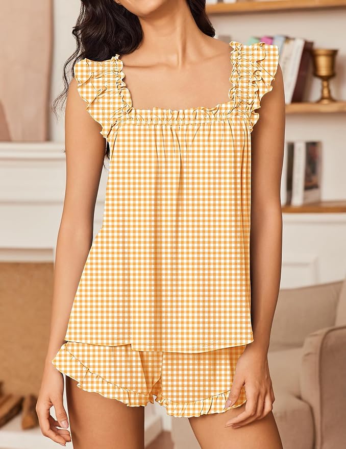 Gingham Yellow