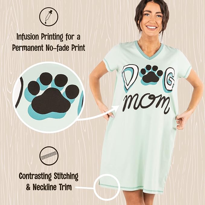 Dog Mom Nightshirt