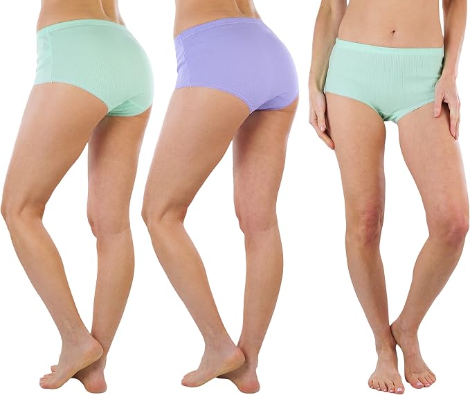 6 Pack: Subtle Ribbed Pastel Assortment