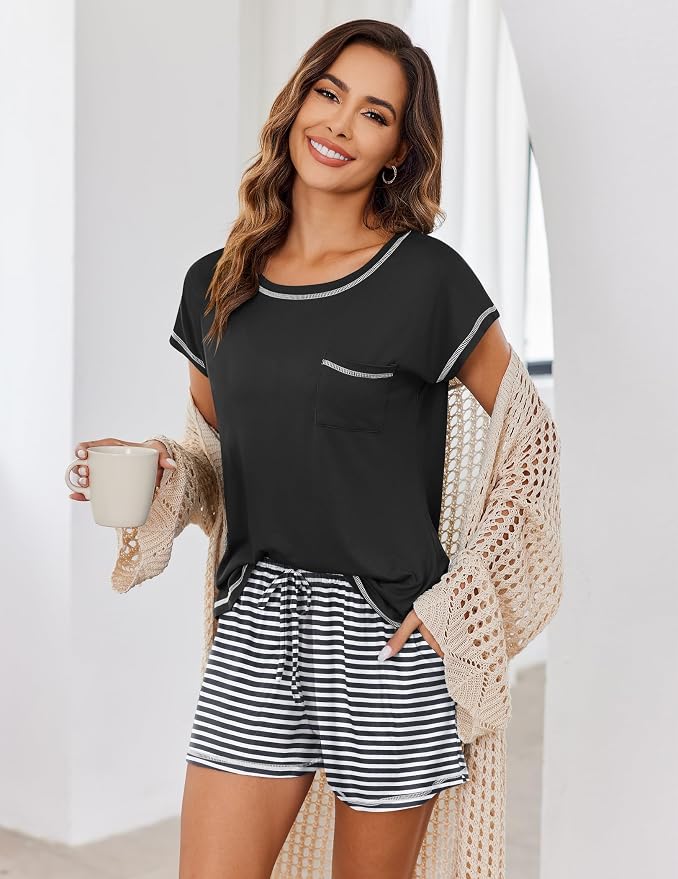 Stripes Black White