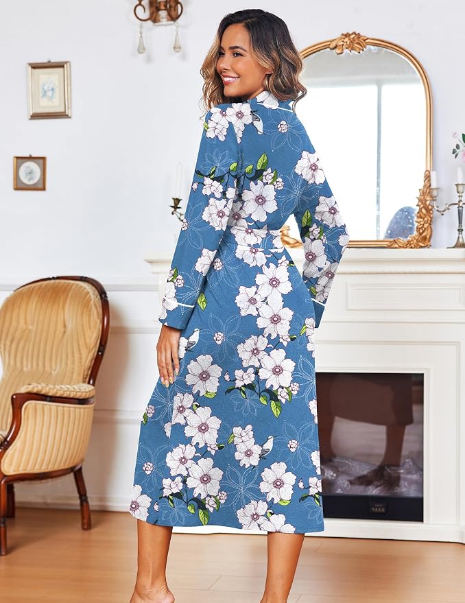 Floral Light Blue