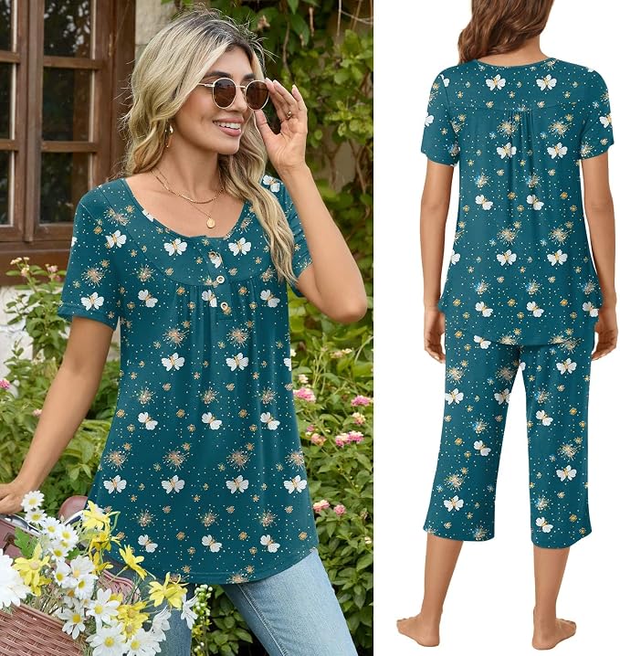 Butterfly Floral-navy Blue
