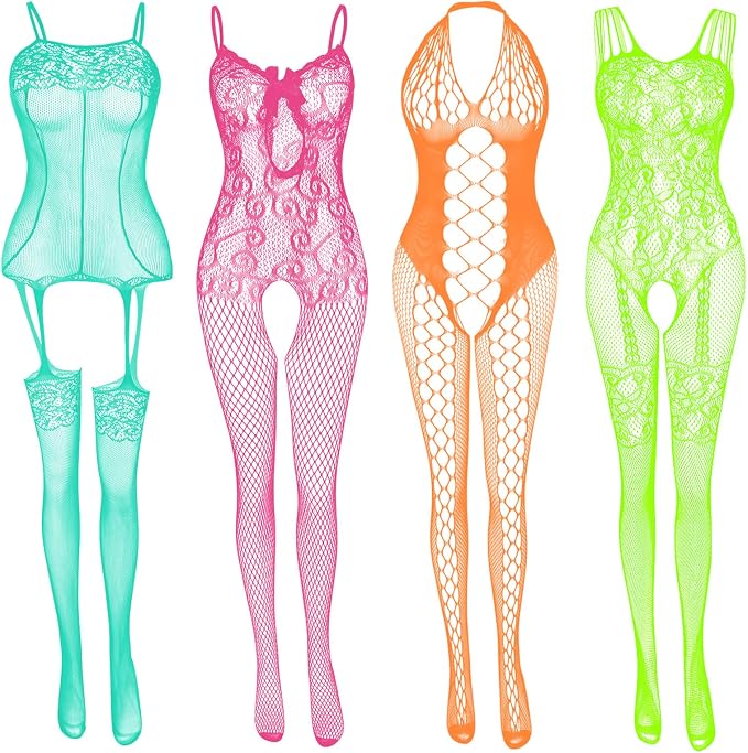 4 Pcs: Fluorescent-color