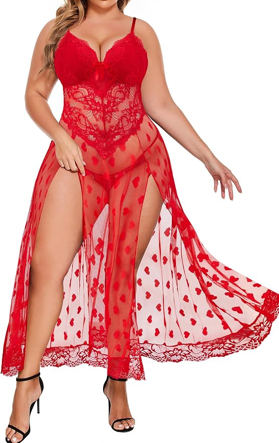 Red Heart Print