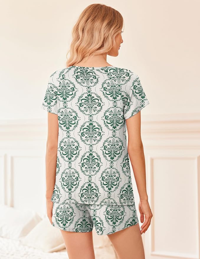 Green Print/Black Star