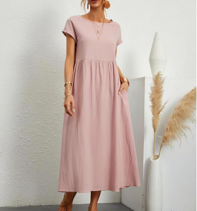 Pink Maxi Dress