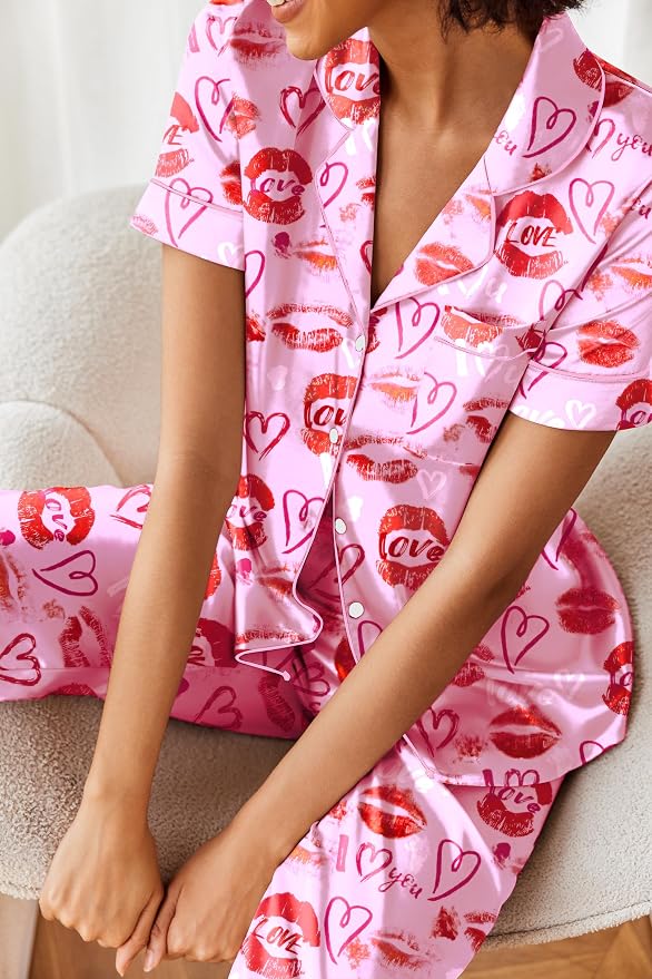 Pink Lip Heart