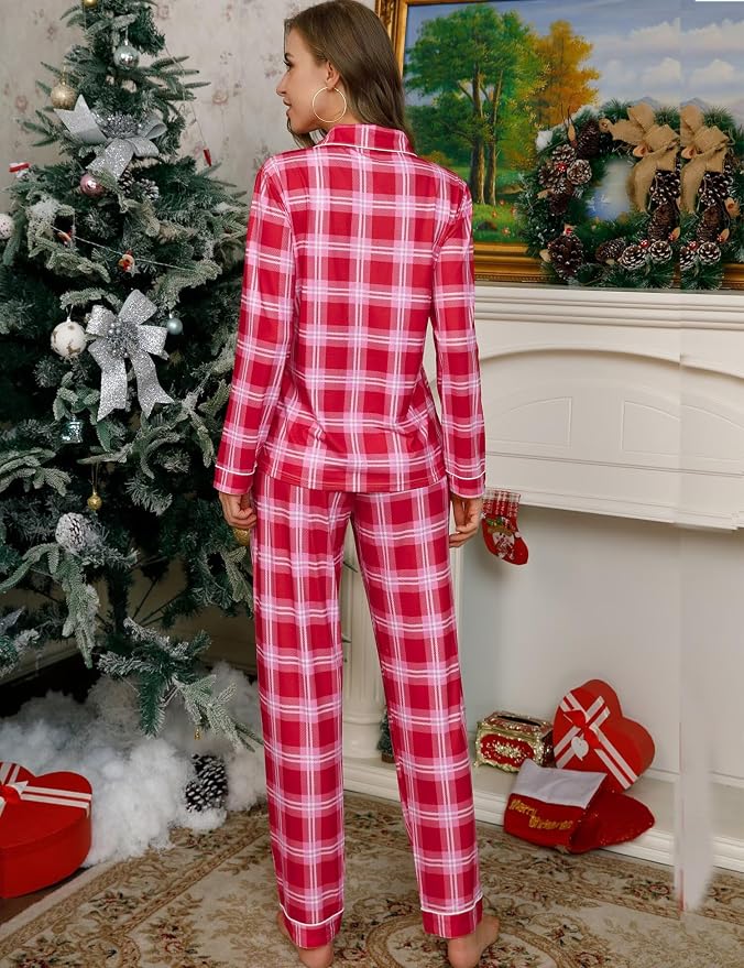 Rose Red Plaid