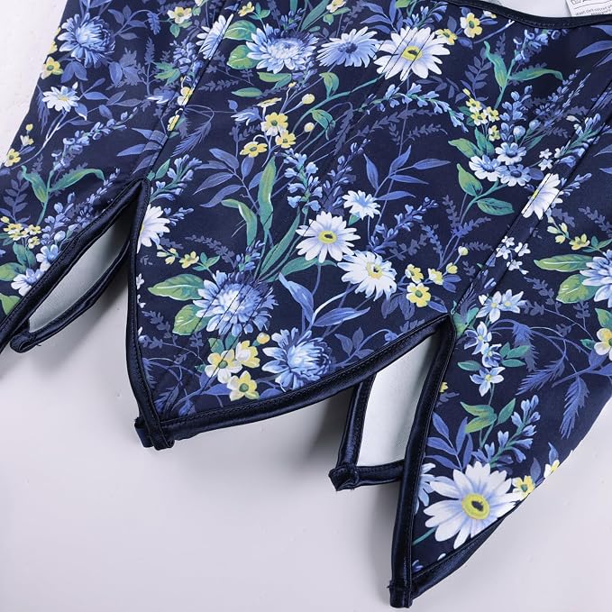 Navy Blue Floral