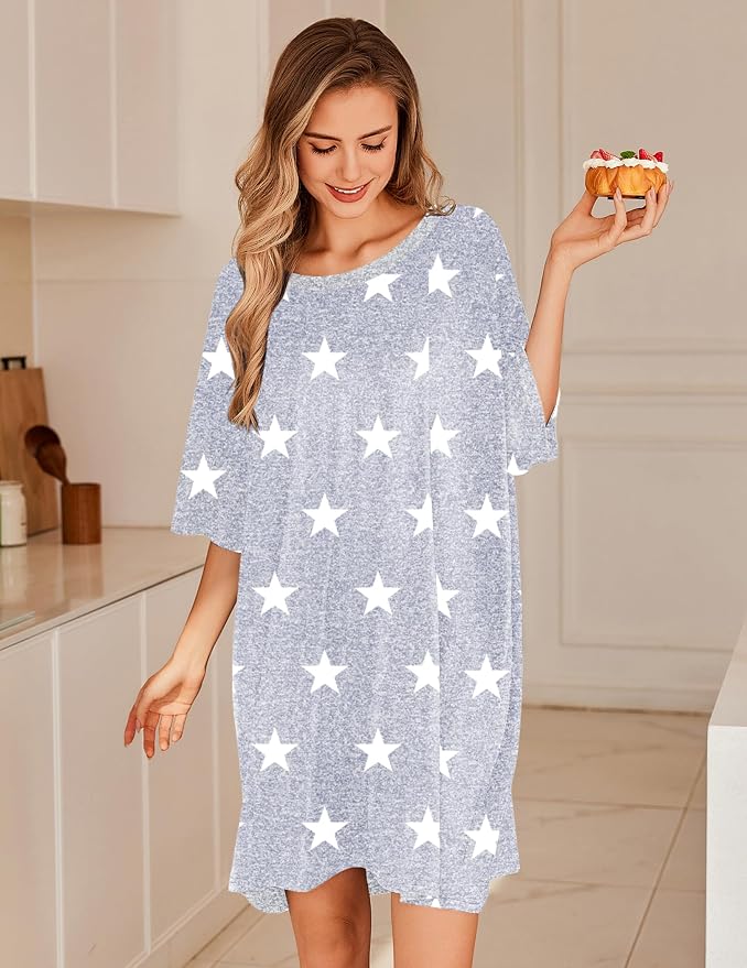 Grey White Stars