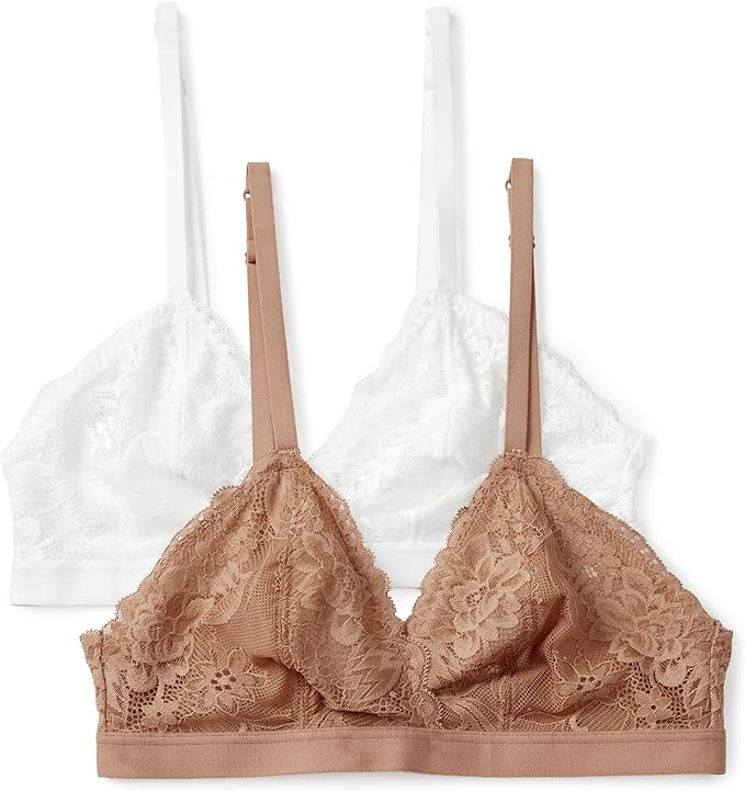 White / Washed Bronze