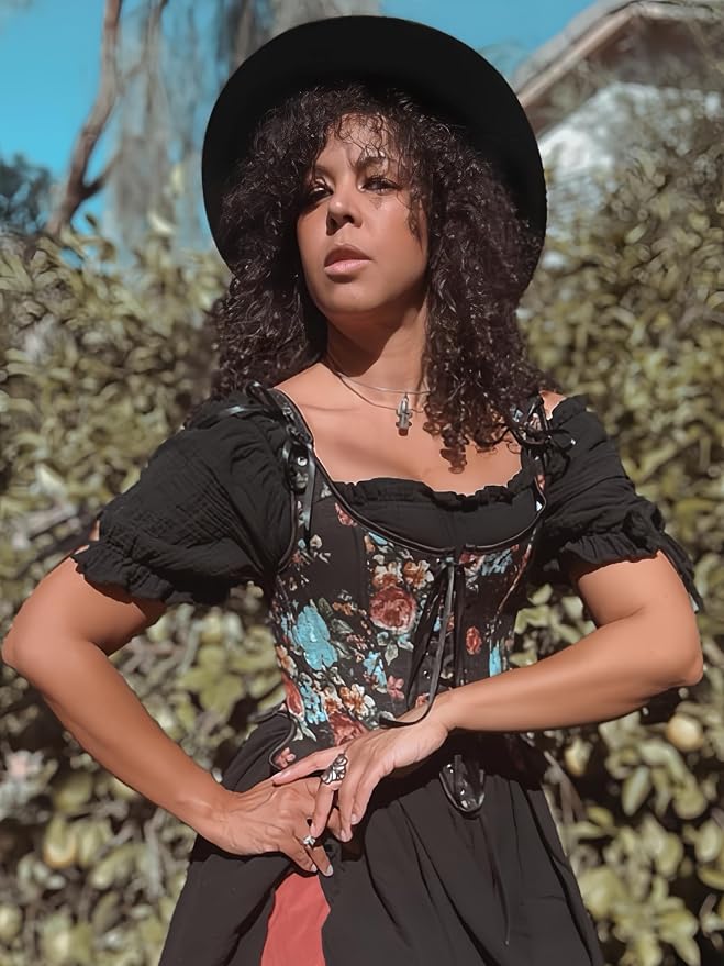 Black Floral