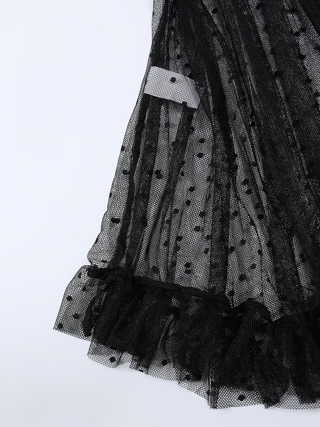 Black Polka Dots