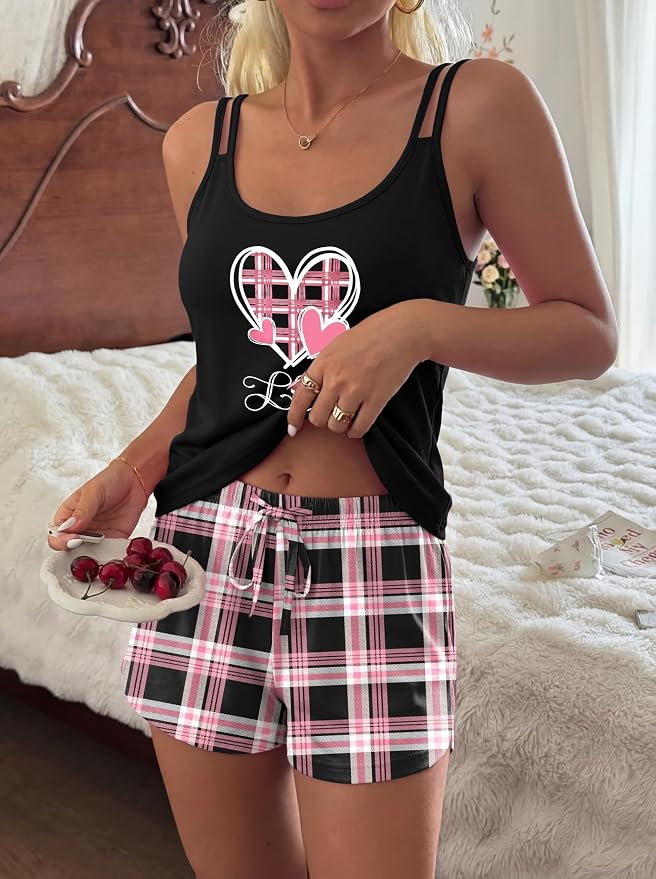 Pink Love Plaid