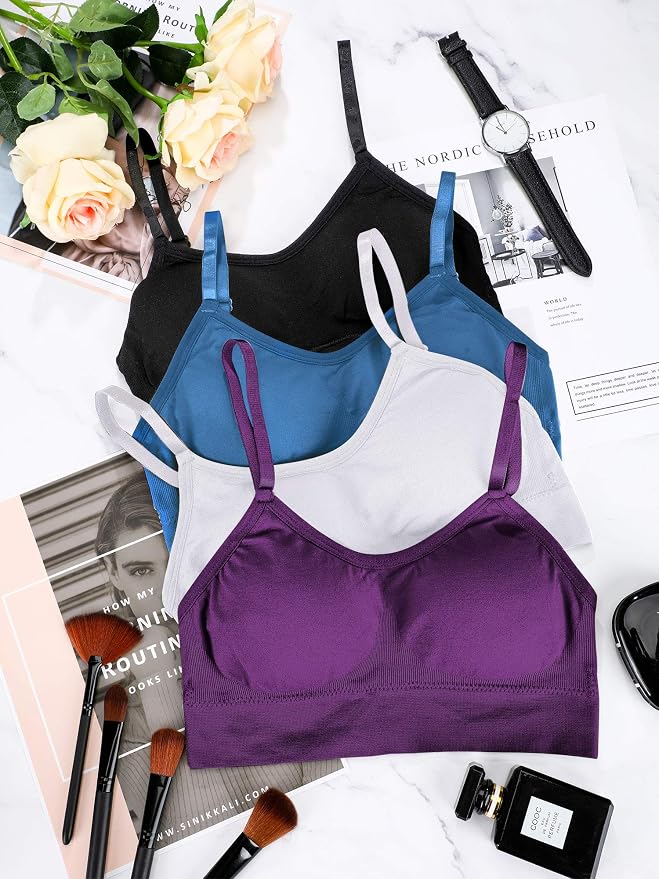 Black, Purple, Blue, White