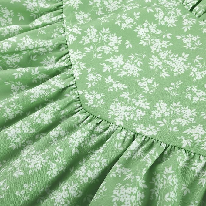 Green White Bloom