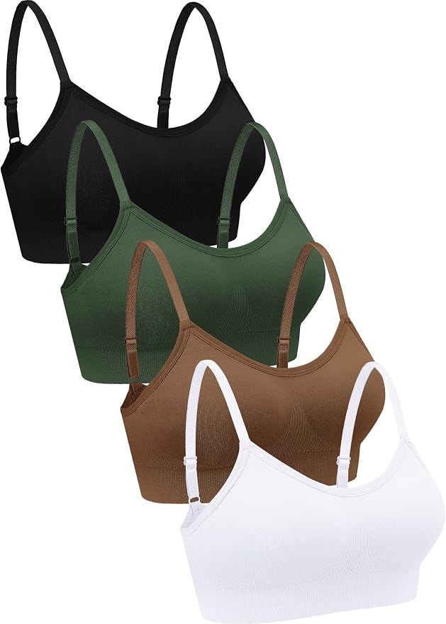 Black, Light Brown, Dark Green, White