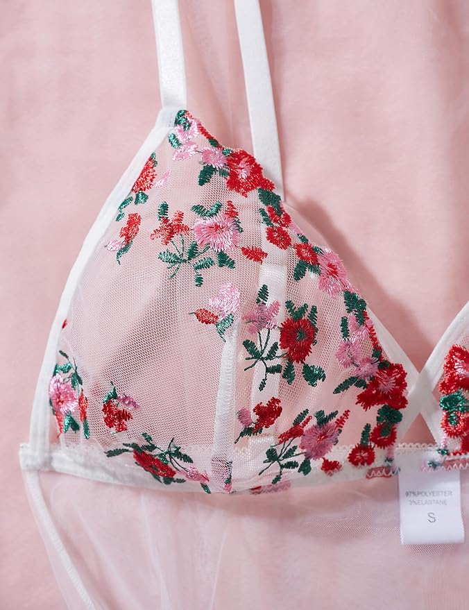 White/Red Flowers