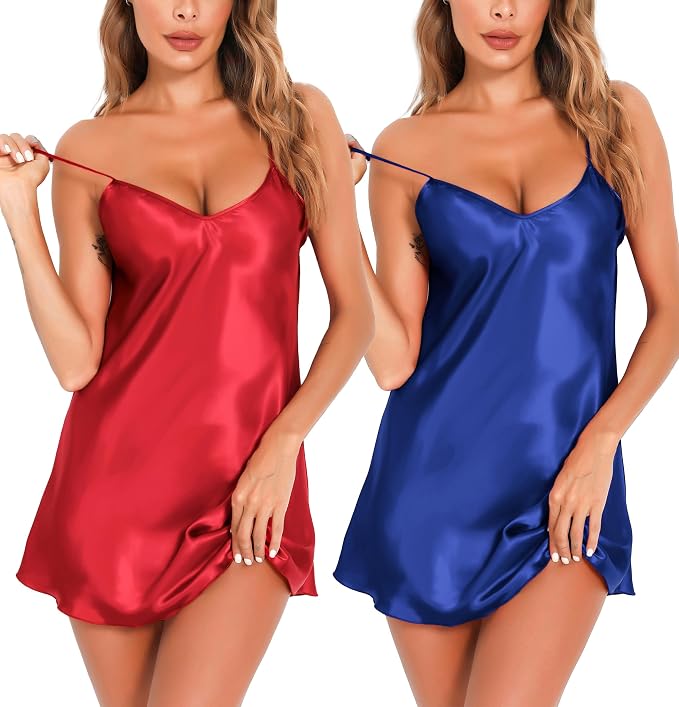 Red & Dark Blue