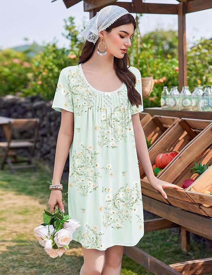 Floral Light Green