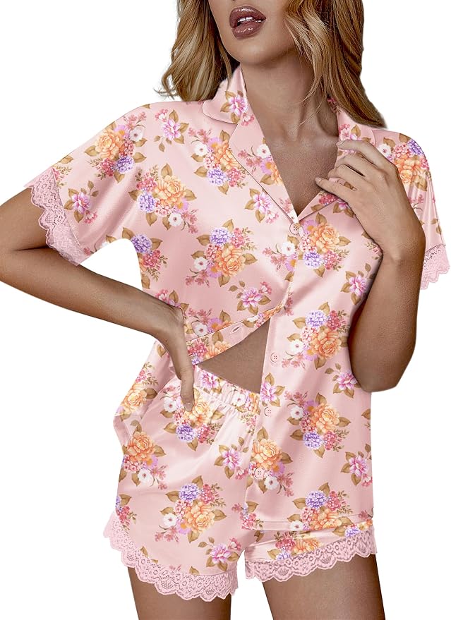 Vintage Floral Blush Pink