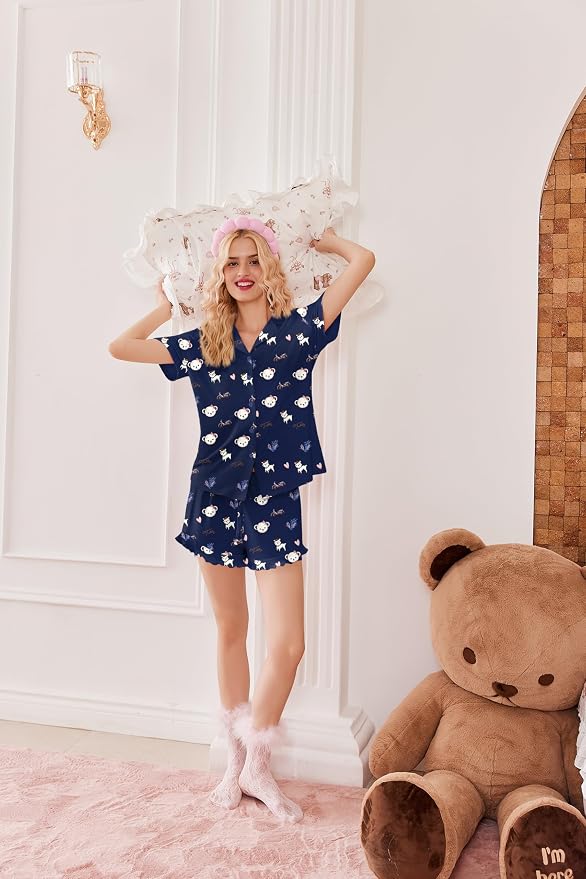 Teddy Bear-navy Blue