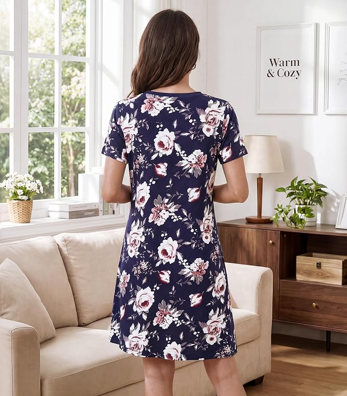 Navy/Peony