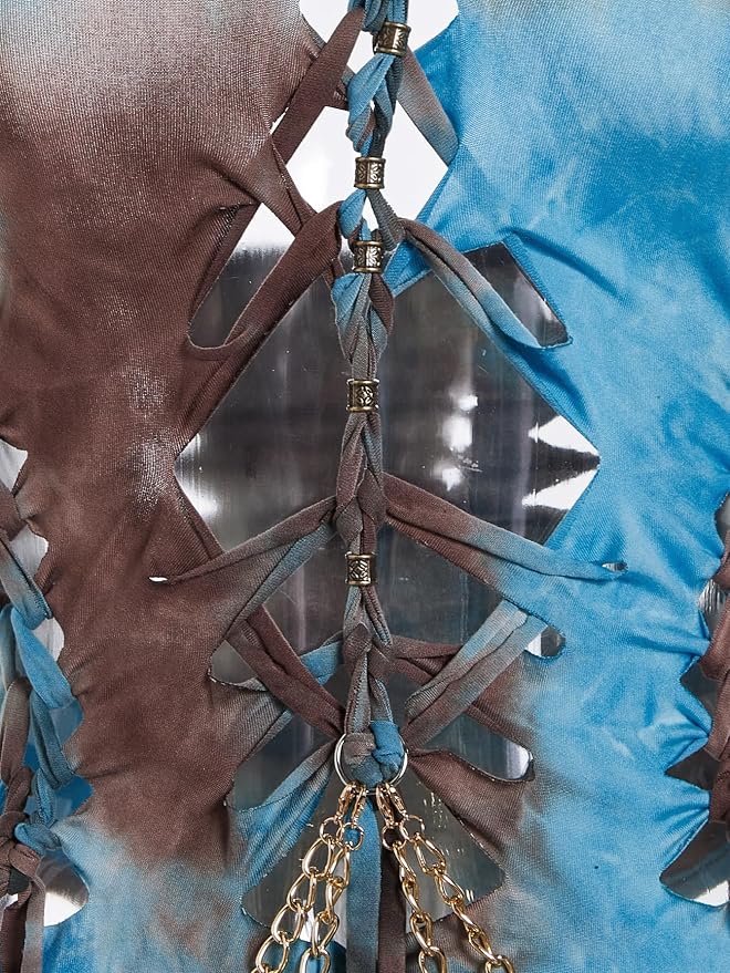 Blue Brown Multi