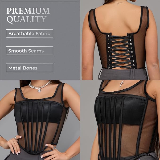 Full Black - Measure Your Body & Use the Size Chart!