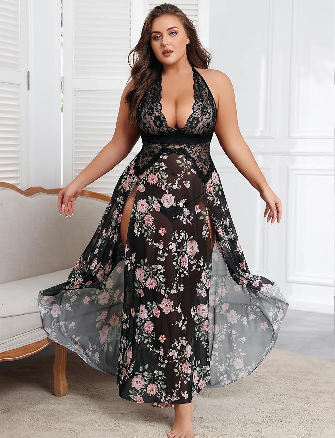 Black Floral