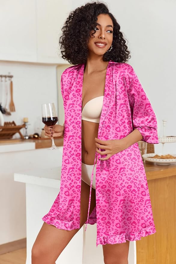 01hot Pink Leopard