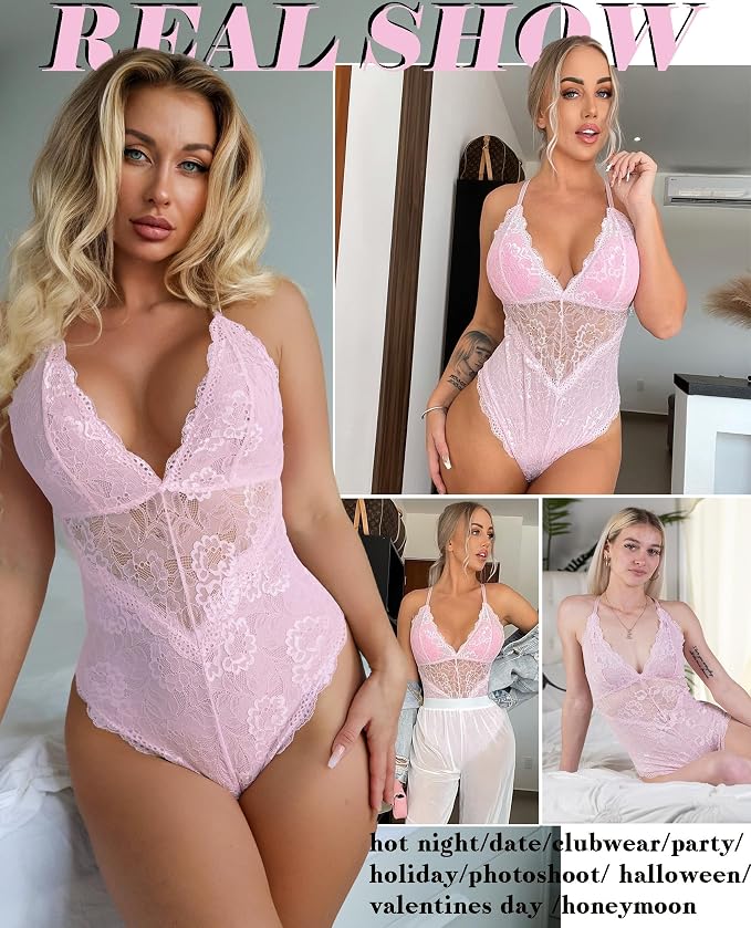 Light Pink-(with Snap Crotch)