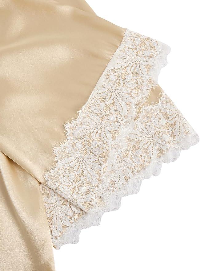 Plain Champagne Satin