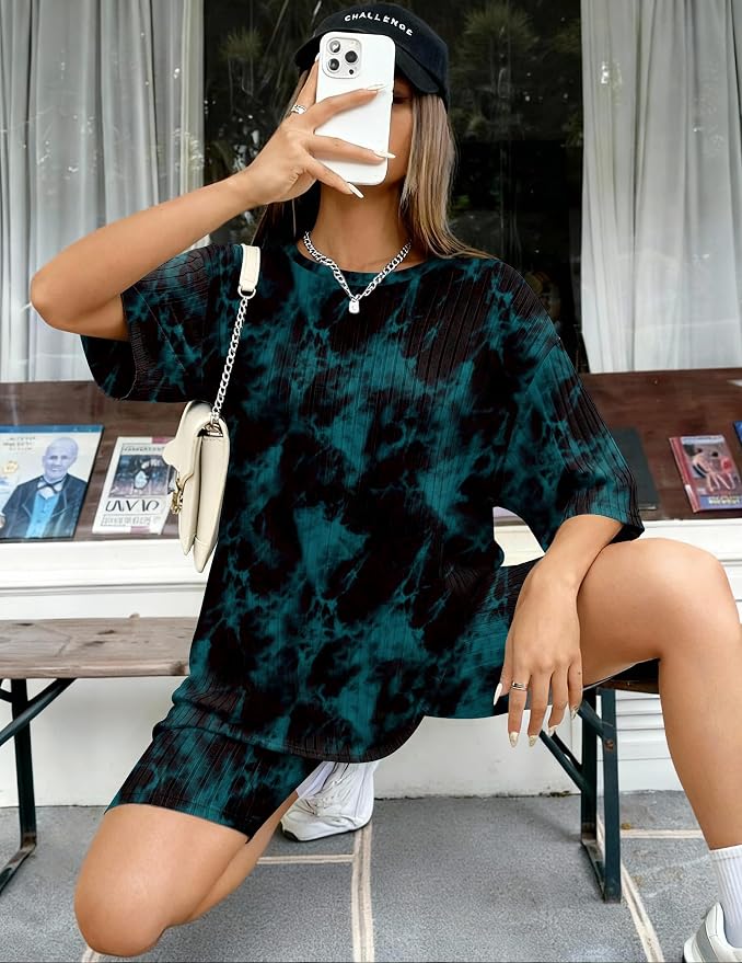 Tie-dye-black&green